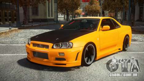 Nissan Skyline R34 Igruko para GTA 4