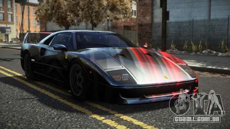 Ferrari F40 Davy S12 para GTA 4
