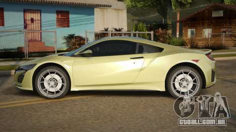 Acura NSX DTR para GTA San Andreas