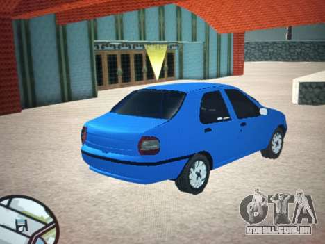 Fiat Siena 1997 Novo para GTA San Andreas