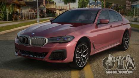 2020 BMW 530D para GTA San Andreas