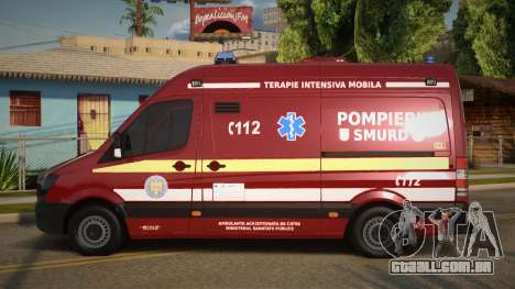 Mercedes-Benz Sprinter W906 Romanian Ambulance para GTA San Andreas