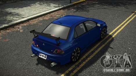 Mitsubishi Lancer Evo VIII Epula para GTA 4