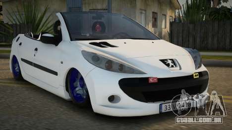 Peugeot 207 Cabrio para GTA San Andreas
