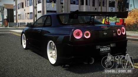 Nissan Skyline R34 Tuhina para GTA 4