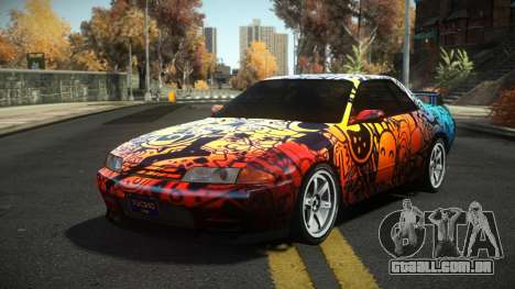 Nissan Skyline R32 Gracely S12 para GTA 4