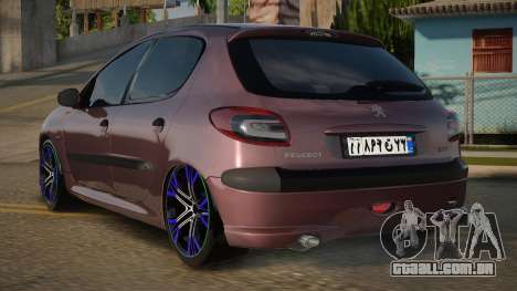 Peugeot 206 RS para GTA San Andreas