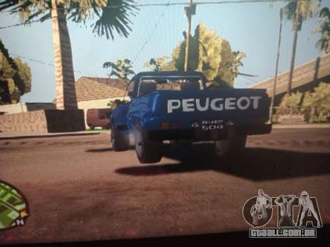 Peugeot 504 Pick Up (Atualizado) para GTA San Andreas