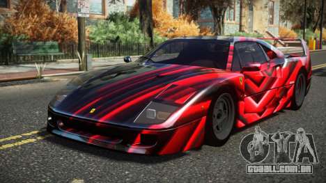 Ferrari F40 Davy S12 para GTA 4