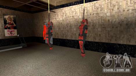 Lady Deadpool saco de boxe para GTA San Andreas