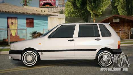 Fiat Uno 70S Etiket para GTA San Andreas