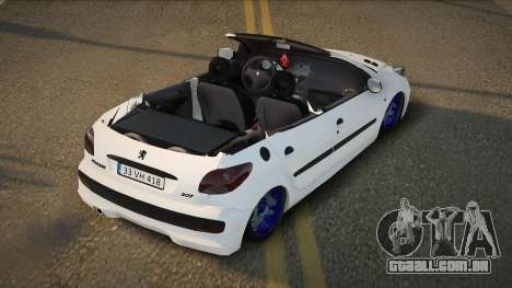 Peugeot 207 Cabrio para GTA San Andreas
