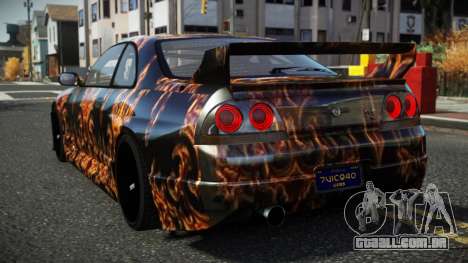 Nissan Skyline R33 Ferzo S4 para GTA 4