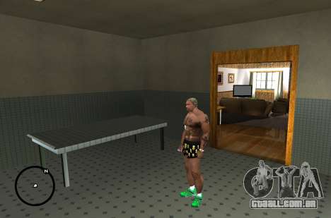 Cuecas pretas com um cifrão para GTA San Andreas