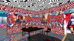 Interior da casa feminina