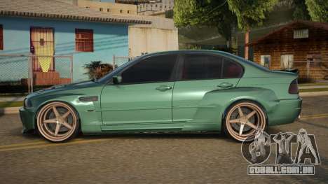 BMW M3 E46 WideBody para GTA San Andreas