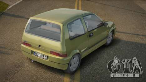 Fiat Cinquecento V1.0 para GTA San Andreas