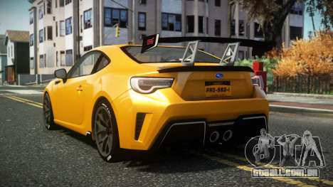 Subaru BRZ Chakur para GTA 4