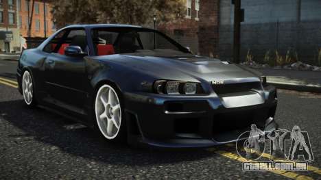 Nissan Skyline R34 Naqlo para GTA 4