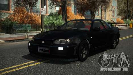 Nissan Skyline R34 Zertuka para GTA 4