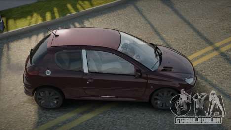 Peugeot 206 Tascoly para GTA San Andreas