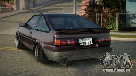 Toyota AE86 V1.1 para GTA San Andreas