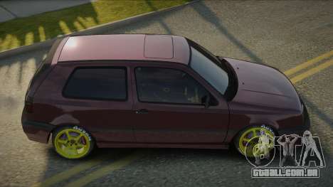 Volkswagen Golf MK3 Tuned para GTA San Andreas