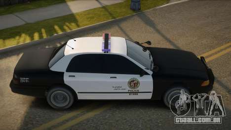 Ford Crown Victoria Police SA para GTA San Andreas