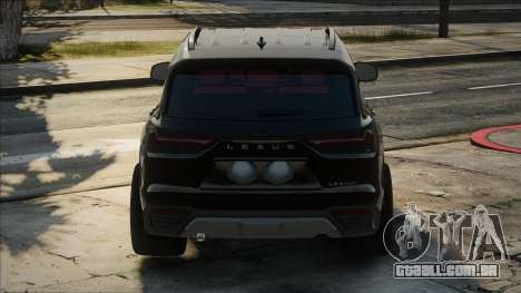 Lexus LX500D Black para GTA San Andreas