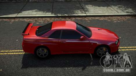 Nissan Skyline R34 Cusvar para GTA 4