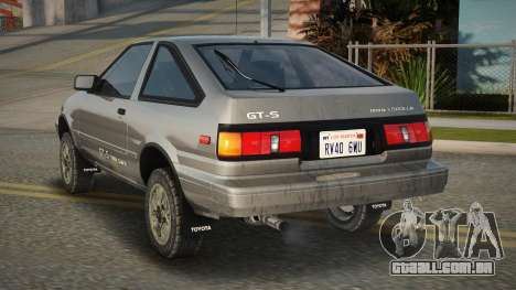 Toyota AE86 Zekbo para GTA San Andreas