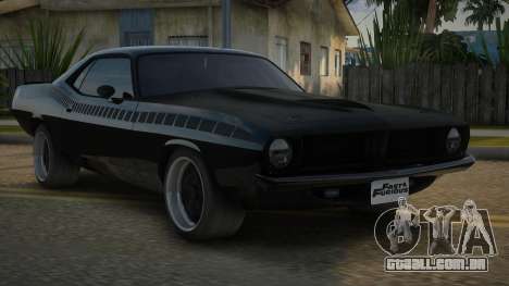 Plymouth Cuda J-Blax para GTA San Andreas