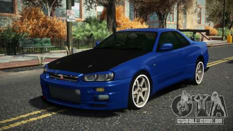 Nissan Skyline R34 Bayoky para GTA 4