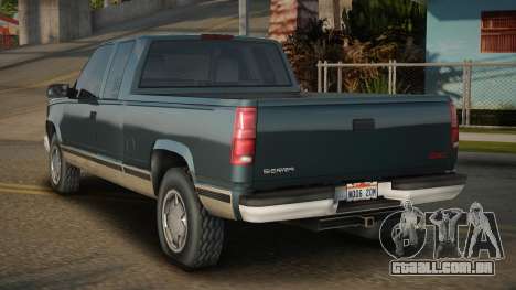 GMC Sierra 98th para GTA San Andreas