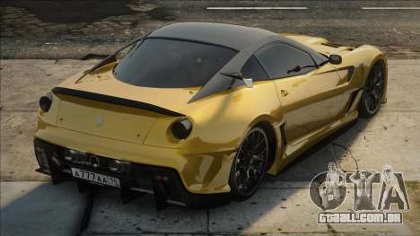 Ferrari 599XX Evo Yellow para GTA San Andreas