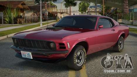 1970 Ford Mustang 320 para GTA San Andreas