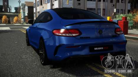 Mercedes-Benz C63S AMG Armuty para GTA 4