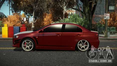 Mitsubishi Lancer Evolution X Volch para GTA 4