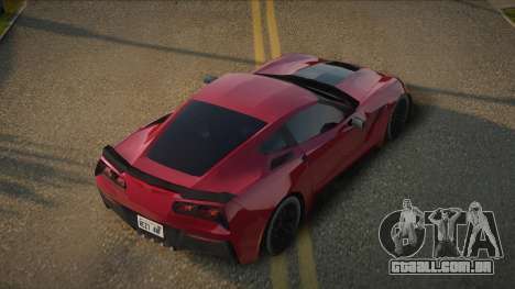 Chevrolet Corvette C7 15th para GTA San Andreas