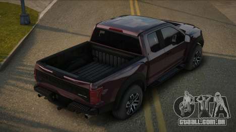 Ford Raptor F-150 17th para GTA San Andreas