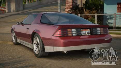 Chevrolet Camaro Z28 86th para GTA San Andreas