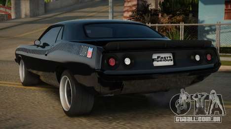 Plymouth Cuda J-Blax para GTA San Andreas
