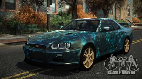 Nissan Skyline R34 Nazuxy S3 para GTA 4
