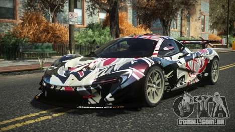 McLaren P1 Horely S12 para GTA 4