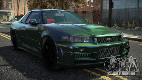Nissan Skyline R34 Nortas para GTA 4