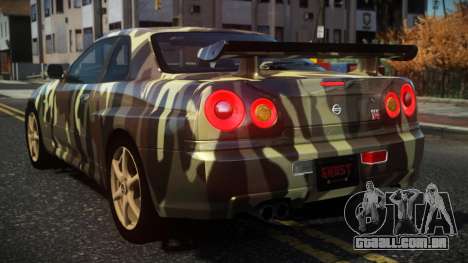 Nissan Skyline R34 Nazuxy S9 para GTA 4