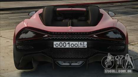 Bugatti Mistral Red para GTA San Andreas