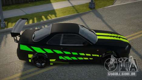 Nissan Skyline R34 GPJ para GTA San Andreas