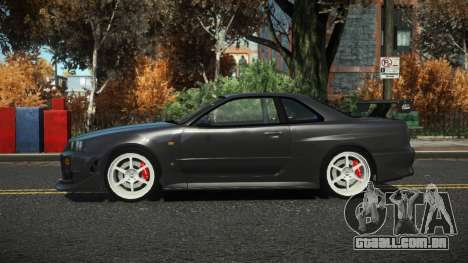 Nissan Skyline R34 Tomedi para GTA 4