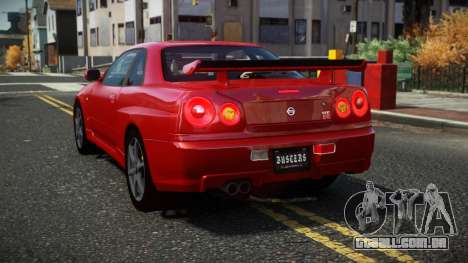 Nissan Skyline R34 Cusvar para GTA 4